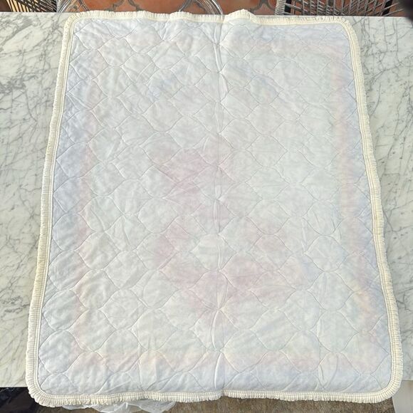 Baby Dreams Vintage 1984 Infant Crib Quilt Rainbow Gender Neutral OS - Picture 6 of 9